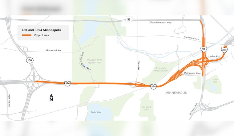 I-394 Repairs Create Toll Shortfall MnDOT May Use State Funds