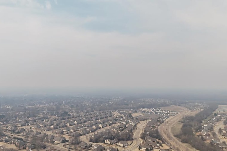 I‑269 Fire Sends Smoke Rolling Across Collierville