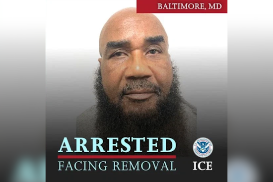 ICE Arrests Convicted Killer in Baltimore After Jessup Handoff