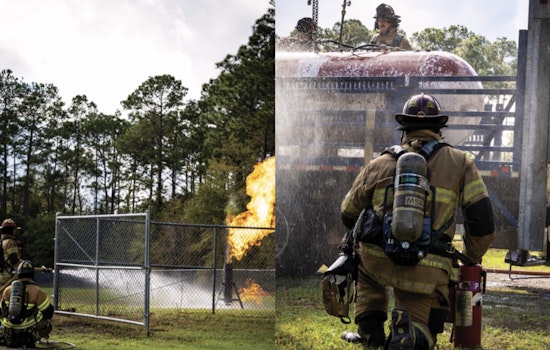 Jacksonville Crews Torch Off Leaking 1,000-Gallon Propane Tank Before It Blows