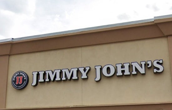 Jimmy John's Plants Flag in Corktown Near Old Tiger Stadium
