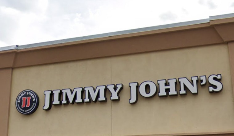 Jimmy John's Plants Flag in Corktown Near Old Tiger Stadium
