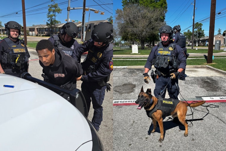 K-9 Mattress Mack Helps Precinct 4 Snag Suspect In Wild Spring Window Escape
