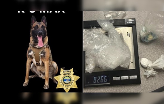 K-9 Max Turns Finley Traffic Stop Into Major Drug Bust
