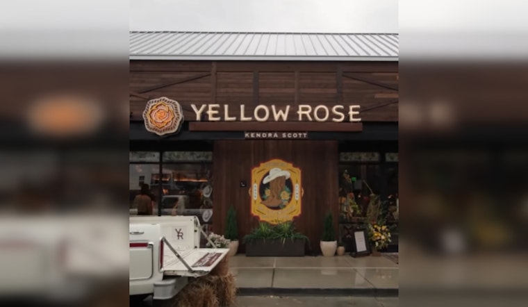 Kendra Scott Turns 12 South Into Cocktail Country With Yellow Rose Flagship