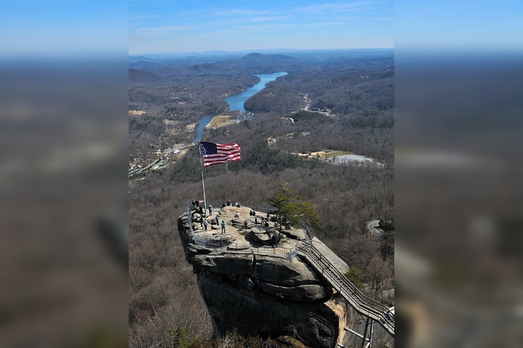 Lifeline To Chimney Rock And Lake Lure Roars Back After 18-Month Wipeout