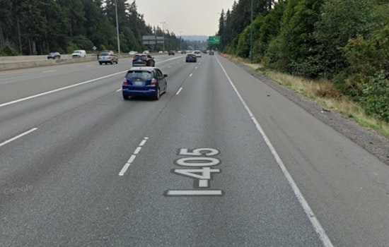 Kirkland Road Crew Corrals Lone Cow Off I-405 Shoulder