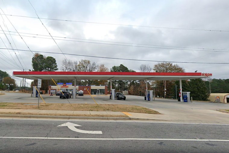 Knife Chaos at Covington Highway Chevron as DeKalb Cop Stabbed, Suspect Charged