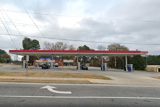 Knife Chaos at Covington Highway Chevron as DeKalb Cop Stabbed, Suspect Charged