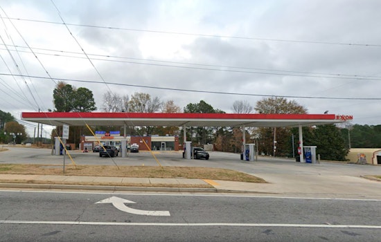 Knife Chaos at Covington Highway Chevron as DeKalb Cop Stabbed, Suspect Charged