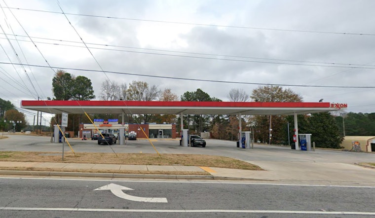 Knife Chaos at Covington Highway Chevron as DeKalb Cop Stabbed, Suspect Charged