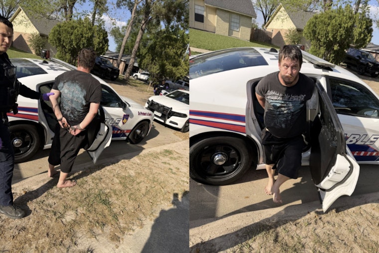 Knife-Wielding Man Cuffed After Alleged Death Threats Against Houston Deputies