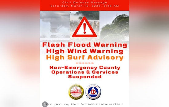 Kona Low Soaks Big Island: Flash Flood Warning Slams Kaʻū And Puna
