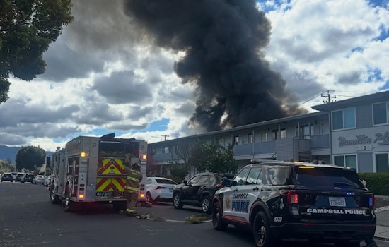 Kuehnis Drive Locked Down As Fire Crews Battle Campbell Blaze