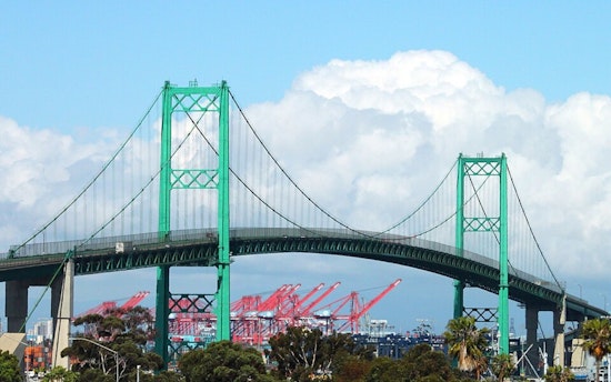 LA Terminals Extend Gates Ahead Of Vincent Thomas Bridge Work