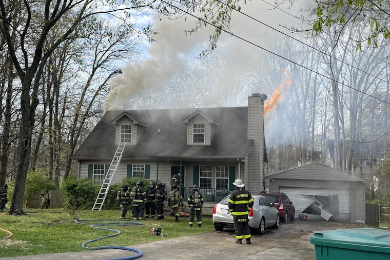 La Vergne Block Rocked As House Erupts In Flames Near Centennial Drive