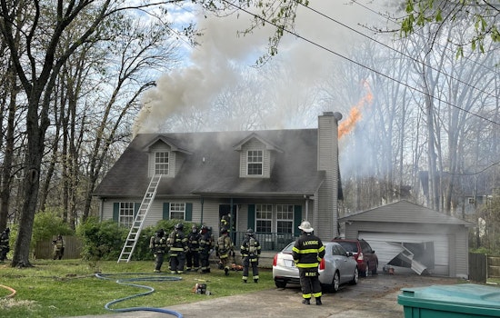 La Vergne Block Rocked As House Erupts In Flames Near Centennial Drive