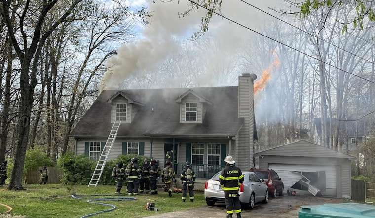 La Vergne Block Rocked As House Erupts In Flames Near Centennial Drive
