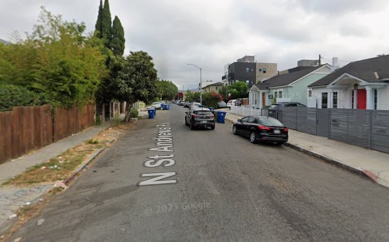LAFD Battles Larchmont Structure Fire Near St Andrews Place