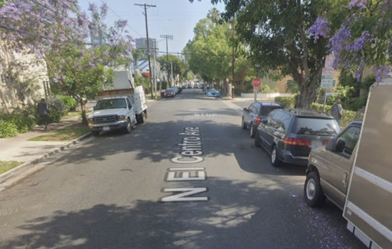 LAFD Hazmat Response in Hollywood Near El Centro Ave