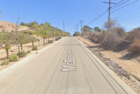 LAFD Responds to Brush Fire Near McBroom St in Shadow Hills