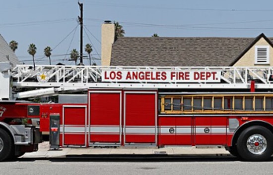 LAFD Responds To Physical Rescue On NB 110 Near Downtown