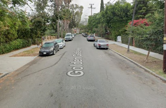 LAFD Responds to Silver Lake Structure Fire on N Golden Gate