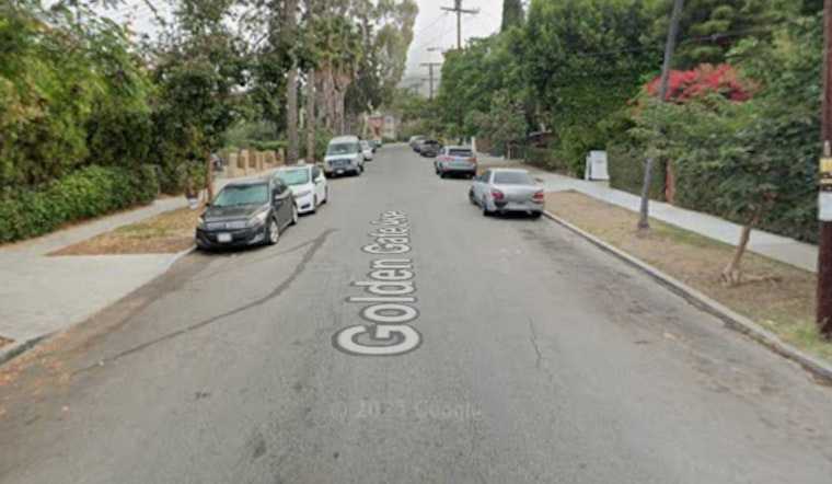 LAFD Responds to Silver Lake Structure Fire on N Golden Gate