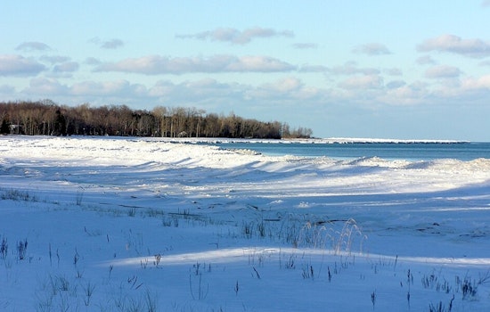 Lake Huron Snowmobiler Snatched From Vanishing Ice Raft By Cutter Crew