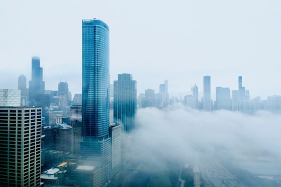 Lakefront Locked In Fog As Chicago Braces For Wild Night Of Storms