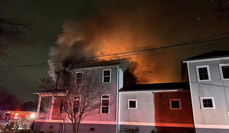Lakeview Midnight Inferno Levels Vacant 30th Street House, Singes Neighbor's Home