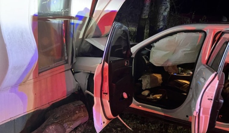 Late-Night La Vergne Chase Ends With Jeep Slamming Into Home, Two Nabbed