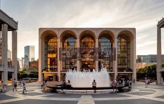 Lincoln Center Unfurls 6,000-Square-Foot ‘Welcome Back’ Wall On Amsterdam Avenue