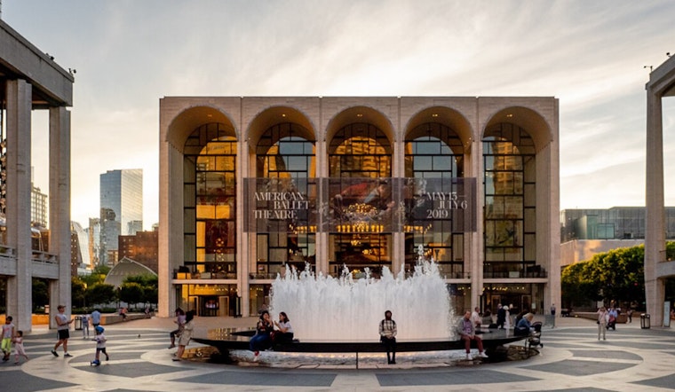 Lincoln Center Unfurls 6,000-Square-Foot ‘Welcome Back’ Wall On Amsterdam Avenue