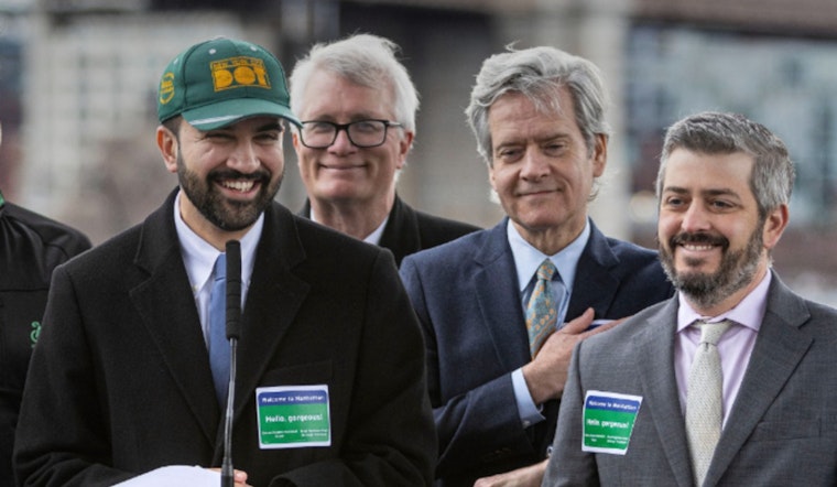 Mamdani Rushes Manhattan Bike Lane To Untangle Brooklyn Bridge Mayhem