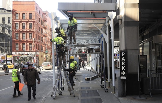 Mamdani Targets Longtime Sidewalk Sheds at Highbridge Gardens in Bronx Crackdown
