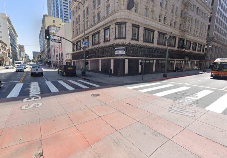 Man Found Dead Near Pershing Square in Downtown Los Angeles