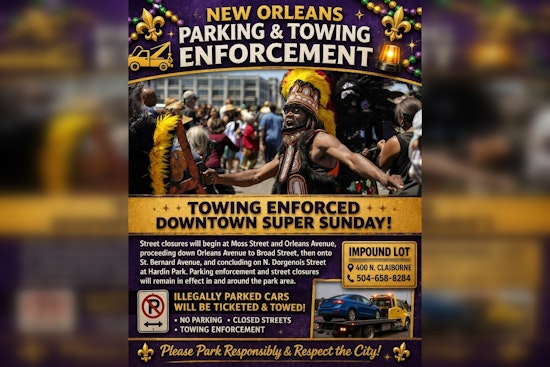 Mardi Gras Indians Take Over Downtown, Cops Warn Drivers To Steer Clear