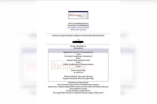 Martinsville Cops Expose Phony City Hall Invoice Shakedown