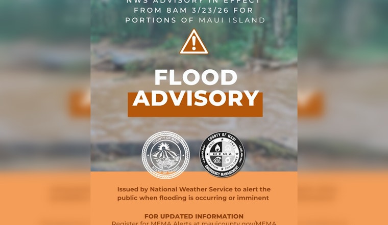 Maui Braces As Kona Low Triggers Morning Flood Advisory
