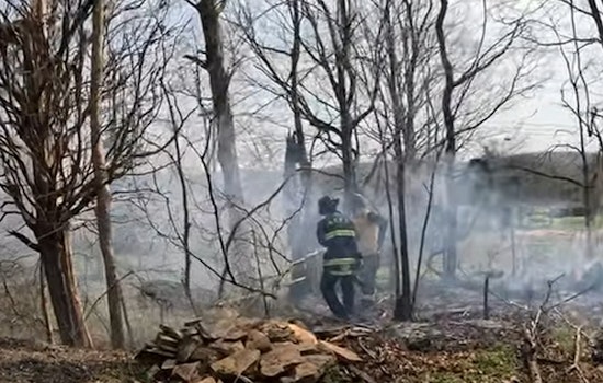Maury County Firefighters Battle Twin Wind‑Whipped Blazes Outside Columbia