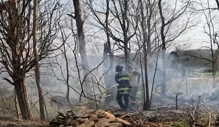 Maury County Firefighters Battle Twin Wind‑Whipped Blazes Outside Columbia