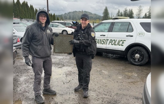 MAX Plate Heist: Beaverton Man Busted After Brass Covers Stolen from TriMet Platforms