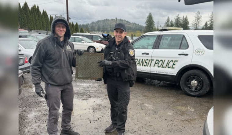 MAX Plate Heist: Beaverton Man Busted After Brass Covers Stolen from TriMet Platforms