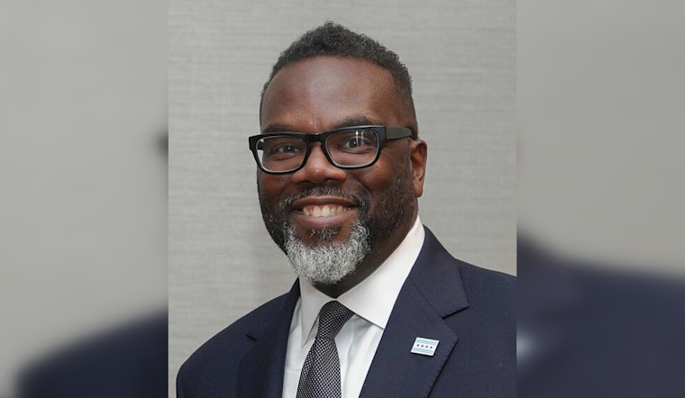 Mayor Brandon Johnson Joins Officials to Reveal ‘Abolish ICE’ Snowplow