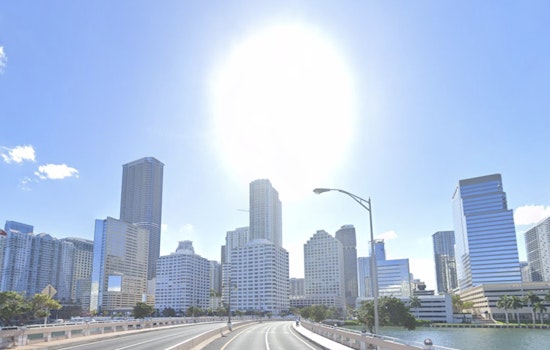 Miami Sizzles Under Blue Skies As Weekend Storm Threat Hangs Offshore