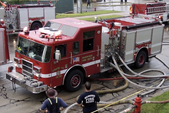Midday Inferno Guts Milwaukee East Side Home As Residents Flee With Dog