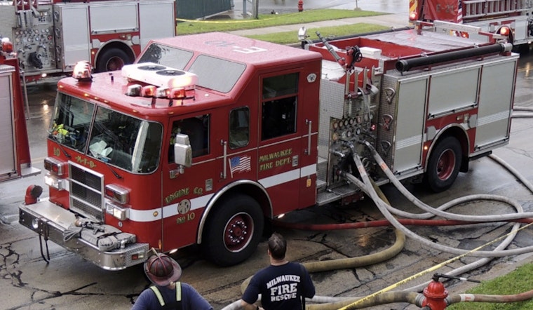 Midday Inferno Guts Milwaukee East Side Home As Residents Flee With Dog