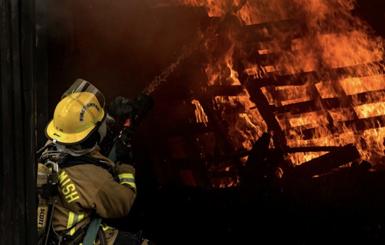 Midnight Inferno Rocks Glendale Block as Empty Building Erupts in Flames