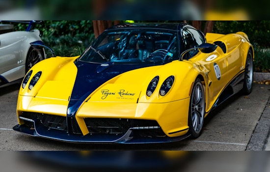 Million-Dollar Pagani Supercars Roar Into Downtown Nashville Tower